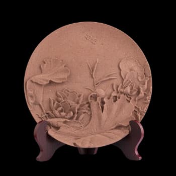 بشقاب سفالگری