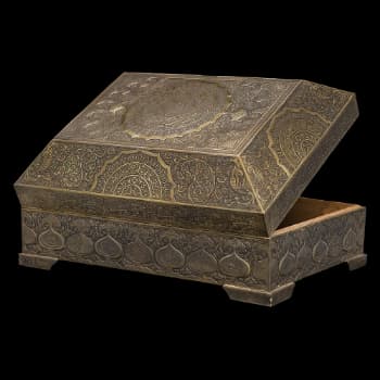 جعبه قرآن قلمزنی