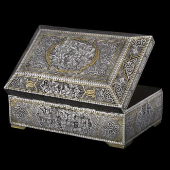 جعبه جواهرات قلمزنی