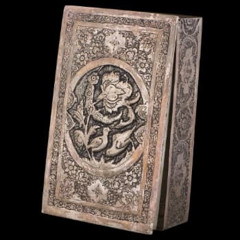 جعبه جواهرات قلمزنی