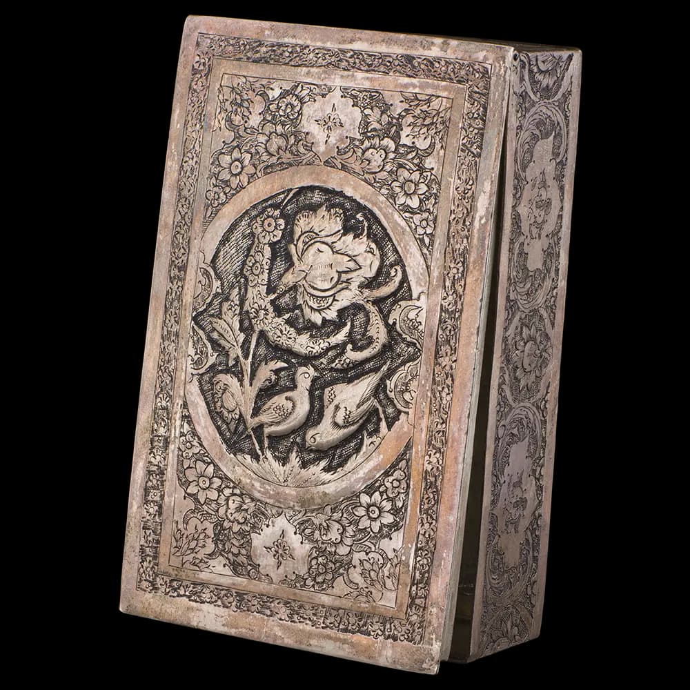 جعبه جواهرات قلمزنی