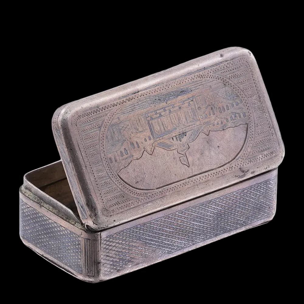 جعبه جواهرات قلمزنی