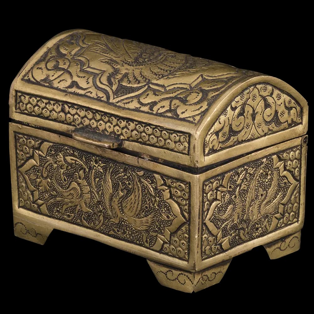 جعبه جواهرات قلمزنی