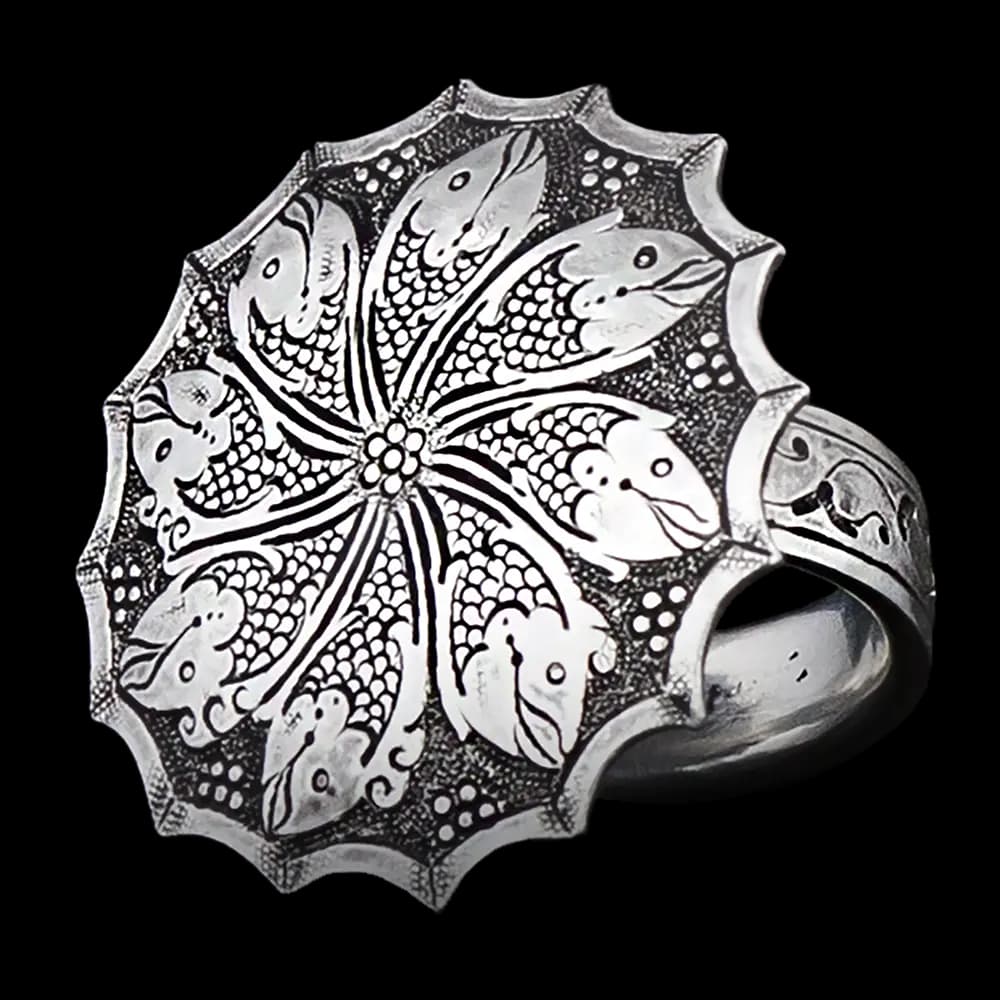 انگشتر ساخت و قلمزنی