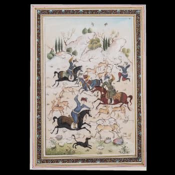 تابلو نقاشی مینیاتور