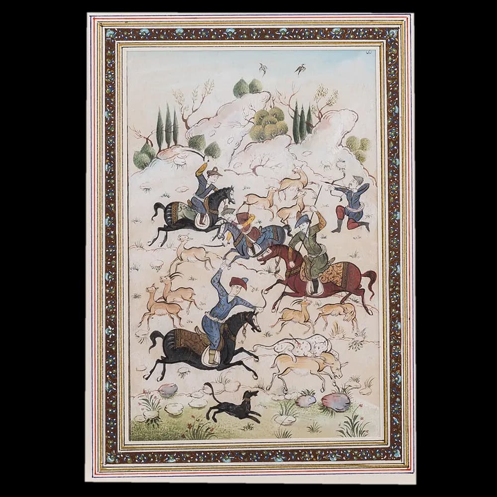 تابلو نقاشی مینیاتور