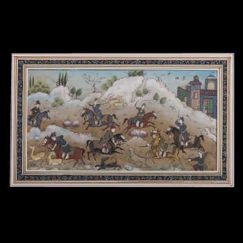 تابلو نقاشی مینیاتور