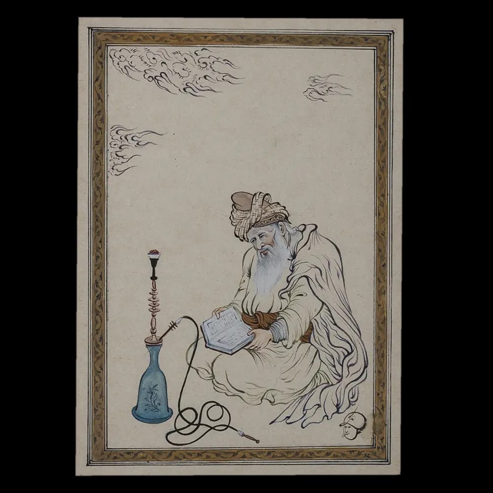 تابلو نقاشی مینیاتور