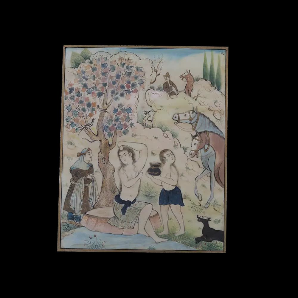 تابلو نقاشی مینیاتور