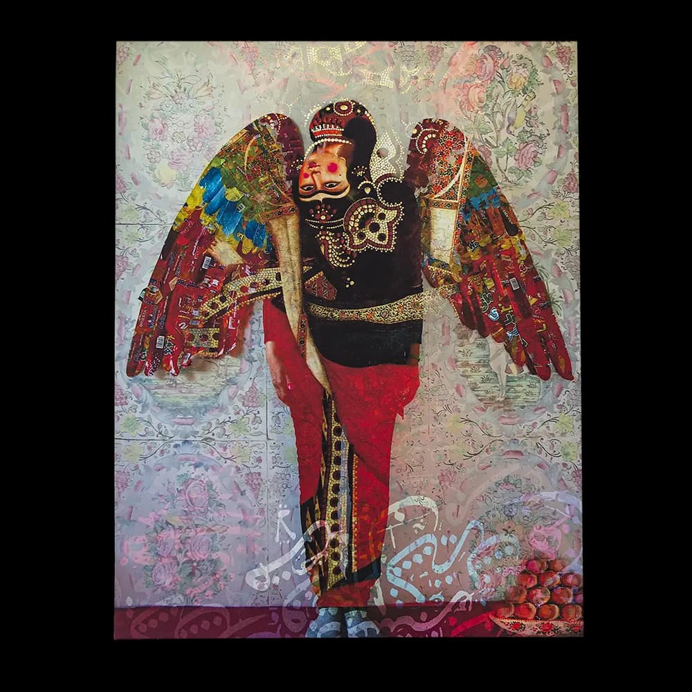 تابلو نقاشی چاپ جوهر افشان روی بوم