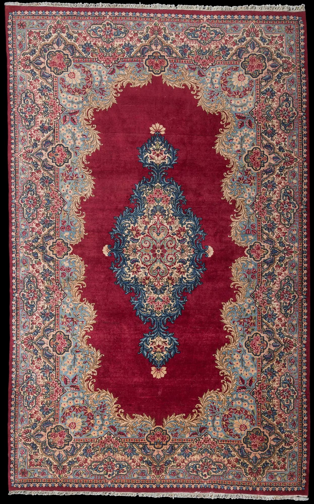 قالی کف ساده کرمان